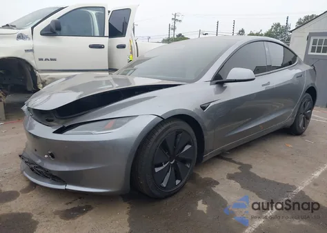 2025 Tesla Model 3 Long Range All-Wheel Drive from USA, damaged, VIN 5YJ3E1EB0SF911304